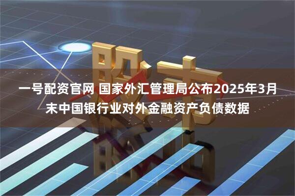 一号配资官网 国家外汇管理局公布2025年3月末中国银行业对外金融资产负债数据