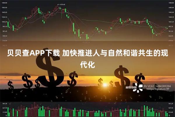 贝贝查APP下载 加快推进人与自然和谐共生的现代化